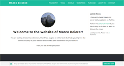 Desktop Screenshot of marcobeierer.com